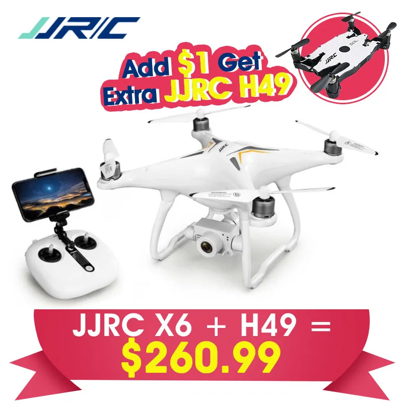 

JJRC X6 Aircus 5G WIFI FPV Double GPS 1080P Camera Self-Stabilizing Gimbal Altitude Mode RC Drone Quadcopter RTF VS E58 E61 H117