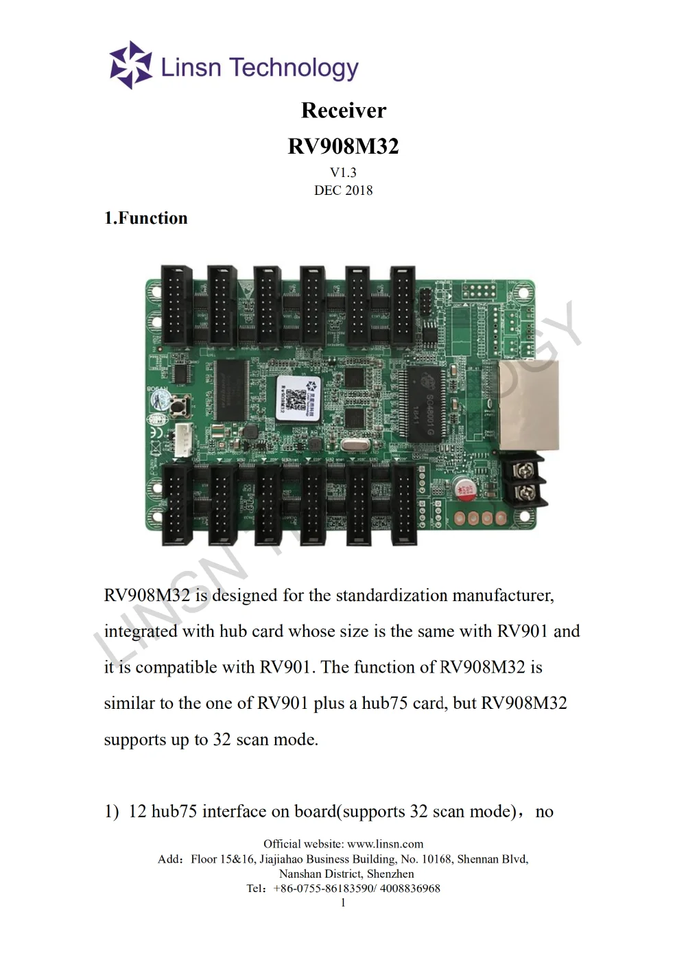 RV908M32 Specification V1.3_00
