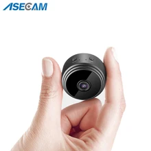 Mini câmera dv gravadores com ímã hd 1080p sem fio wifi câmera detecção de movimento visão noturna câmera de rede babá