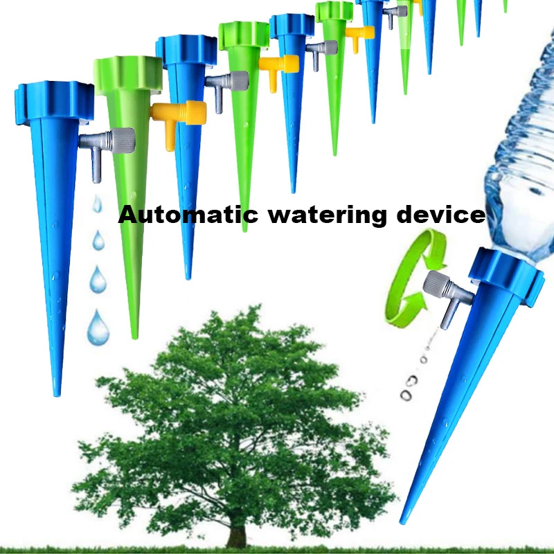 

Plant Self Watering Adjustable Stakes System Vacation Plant Waterer Self Automatic Watering Spikes Garden Watering System