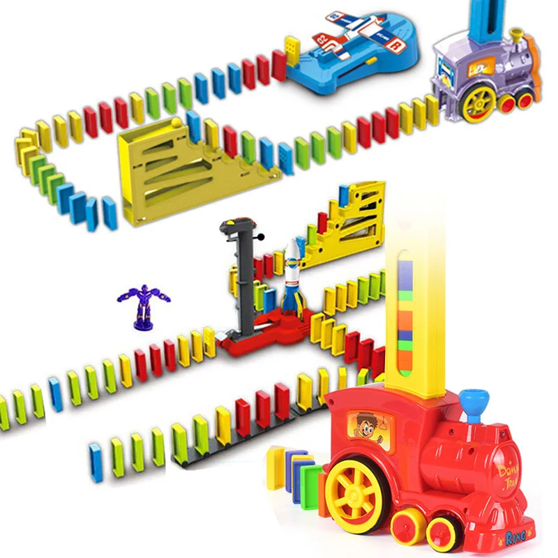 robot domino building set