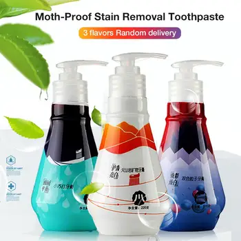 

Pressed Whitening Toothpaste Fresh Breath Moth-Proof Stain Removal Toothpaste