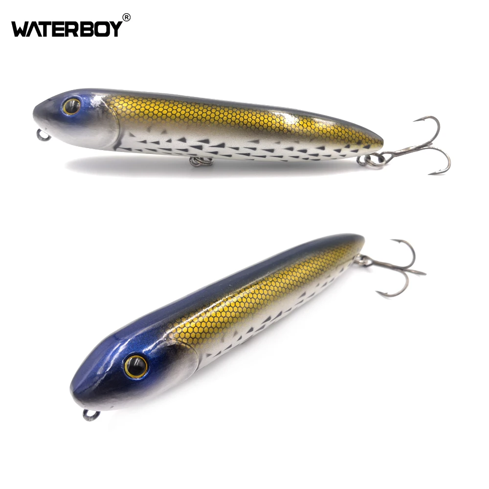 

Waterboy Doggy Walk Fishing Lure 13cm 30g Long Casting Pencil Popper Splashing Top Water Floating Lifeliked Action Hard Bait