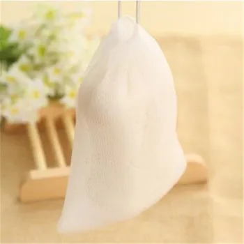 

10PCS Shower Soap Blister Bathe Bubble Mesh Hanging Nylon Bath Soaps Foaming Bubble net Cleaning Gloves Barthroom Washing Tool