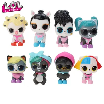 

5 Generation 8 pieces lol dolls toys for girls surprise gift baby doll girls toys doll lol surprises kids birthday gift