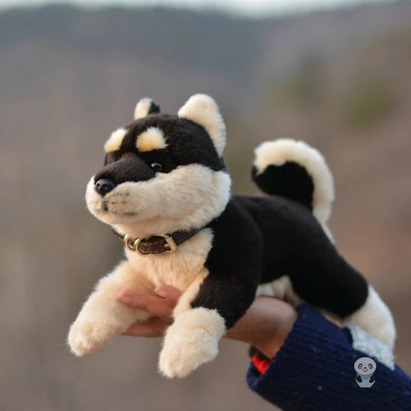 Симпатичные плюшевые игрушки животные мягкие куклы собаки Akita реальная жизнь