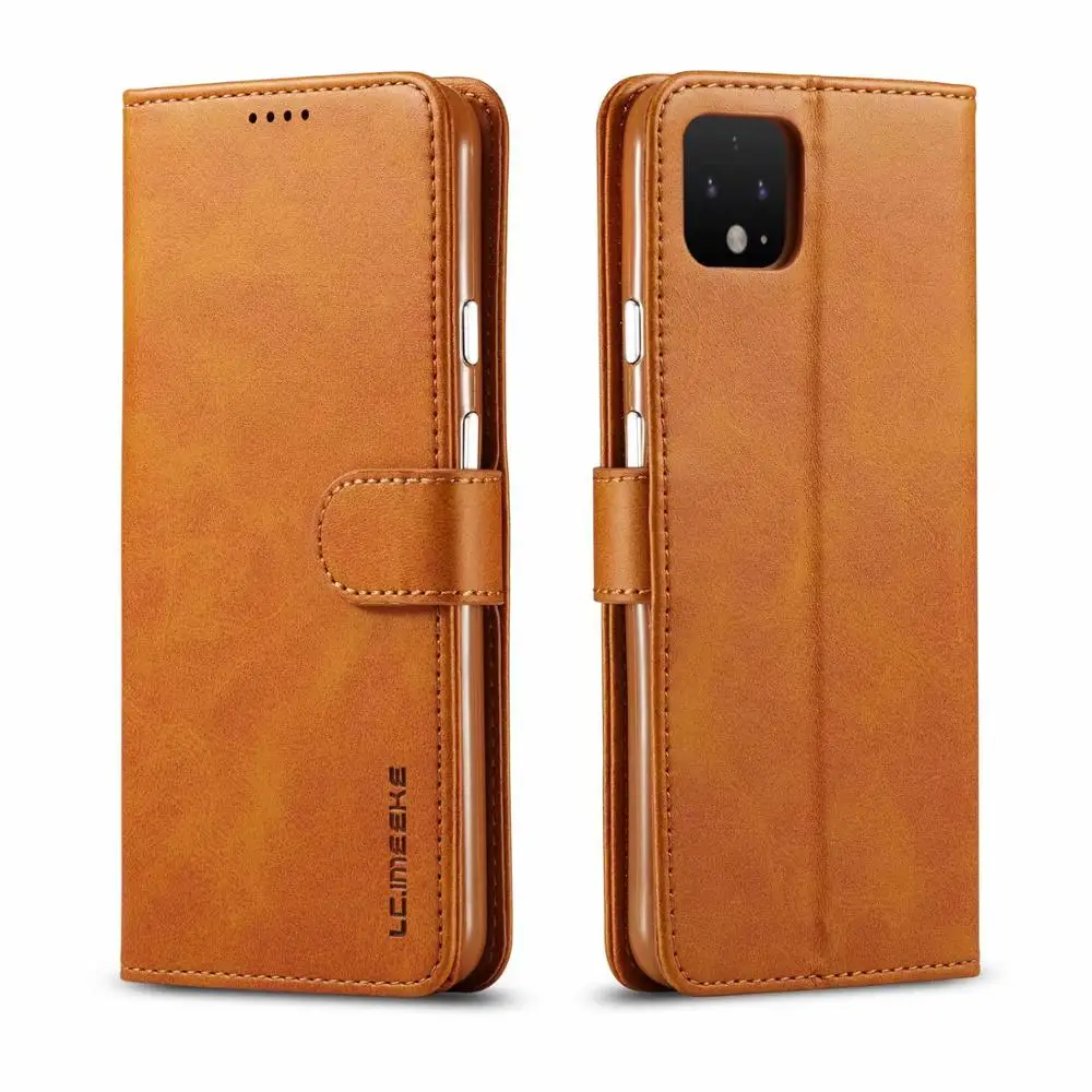 for Google Pixel 4 4XL 3A XL 3 Lite 3XL Case PU Leather Business Flip Wallet Card Slot Photo Frame Purse Cover | Мобильные телефоны