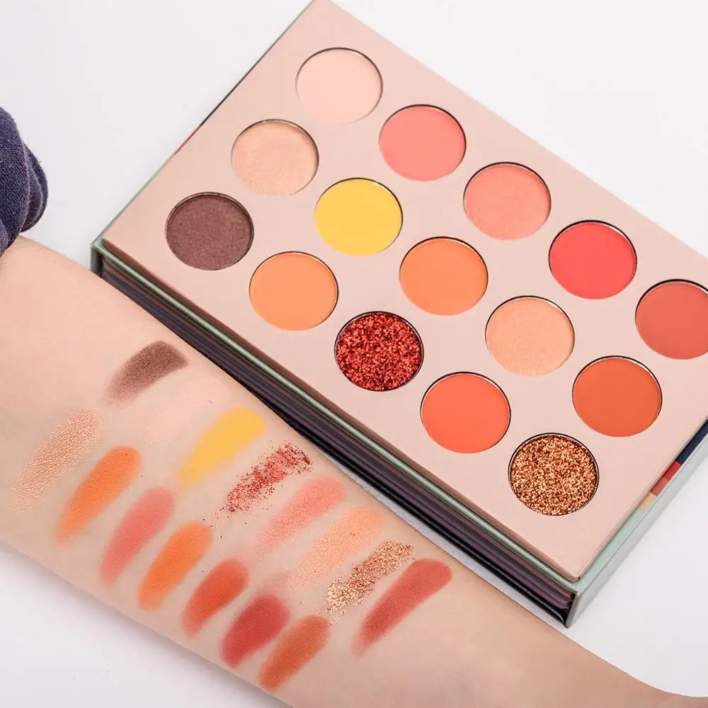 BEAUTY GLAZED палитра теней для век 60 цветов водостойкая макияжа мерцающие матовые