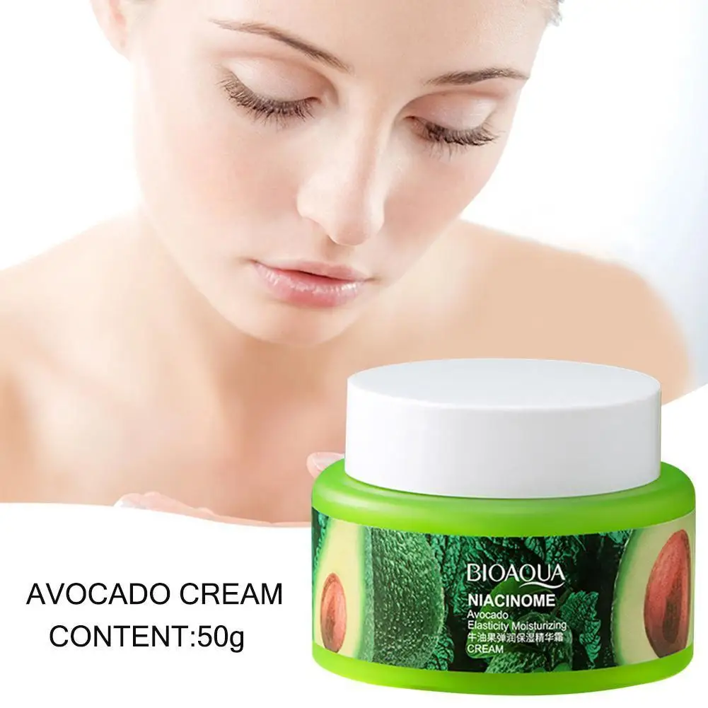 

50g Avocado Essence Face Cream Moisturizing Hydrating Cream Hot Care Skin Improvement Skin Soothing Soothing Dry New K6R6