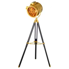 Креативная Лофт Напольная Лампа американская Ретро промышленная ветровая тренога стоящая лампа Декор для гостиной домашняя Напольная Лампа Lampara De Pie