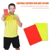 2-100pcs Red Yellow Card Multi-function 3.2x4.3Inch Soccer Referee Red Cards for Football Match Training Referee Accessories Hot 5