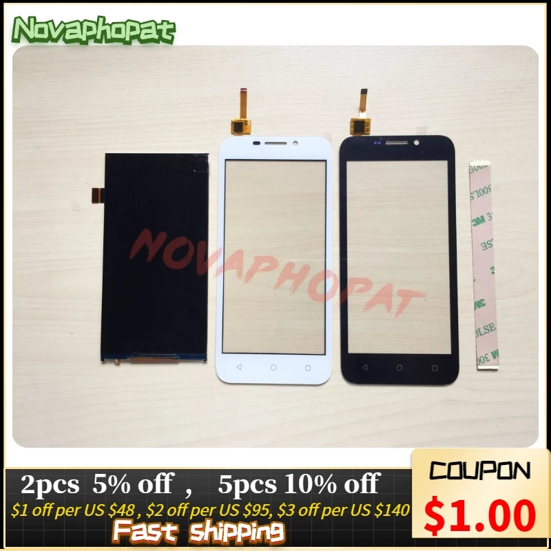 Novaphopat для Huawei Ascend Y5 Y5C Y541 U02 ЖК экран сенсорный дигитайзер сенсорная панель замена