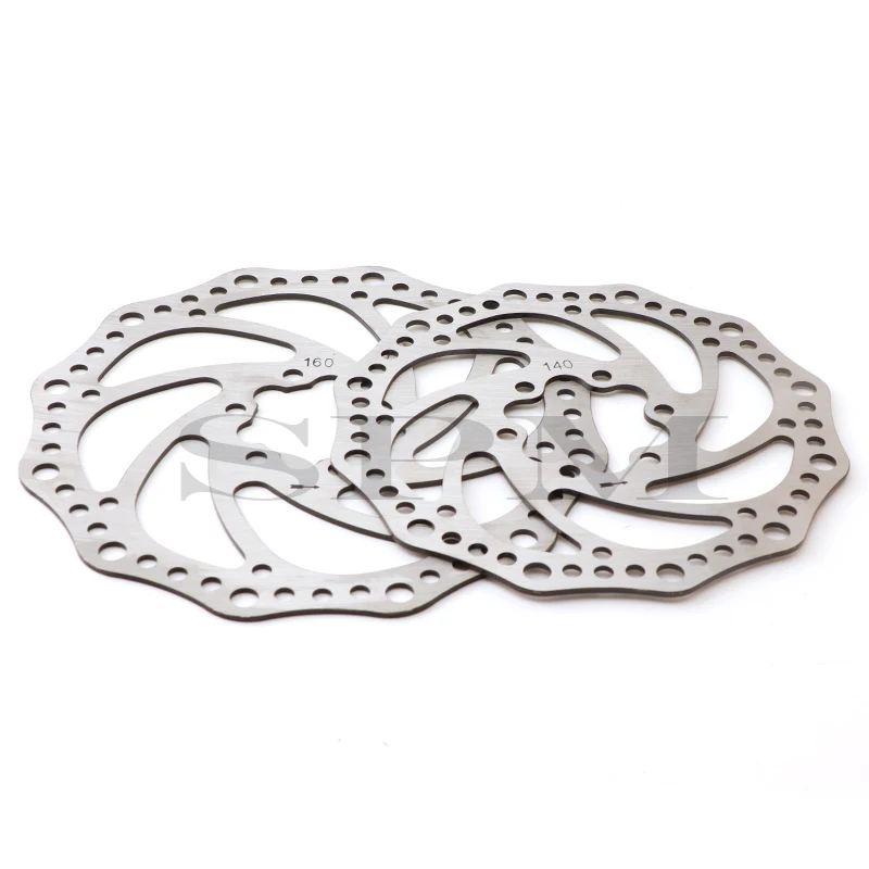 自転車ディスクブレーキstainsless鋼F160-R140マウンテンロードmtb