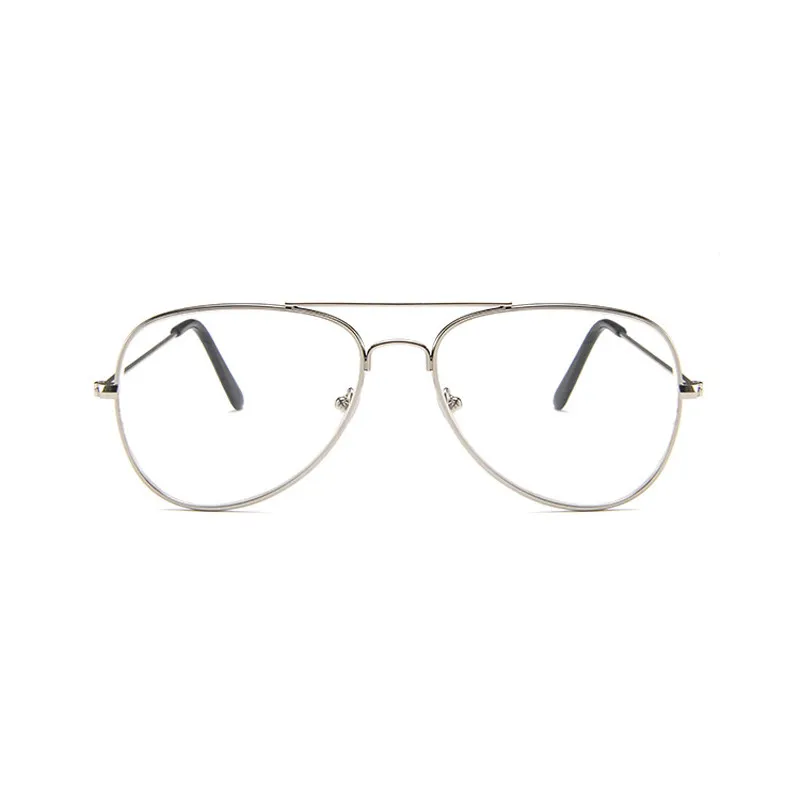 IBOODE для мужчин и женщин пилота близорукость очки женские мужские готовые близорукие очки унисекс, металлические очки для близоруких очков