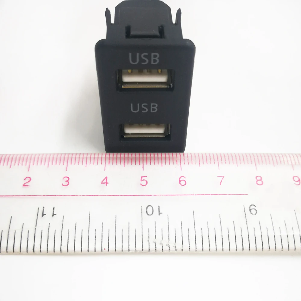 Biurlink автомобильный лодочный двойной USB порт/3,5 мм AUX USB Панель Удлинительный кабель свинцовая монтажная панель Разъем для наушников переходник для заподлицо
