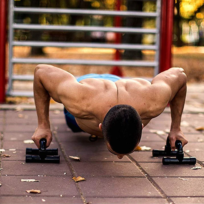 2 шт спортивный фитнес-тренажер для мышц I-Shaped Push-Up поддерживающая рама высокого качества ПВХ пена лежа поддерживающая рама-подходит для всех