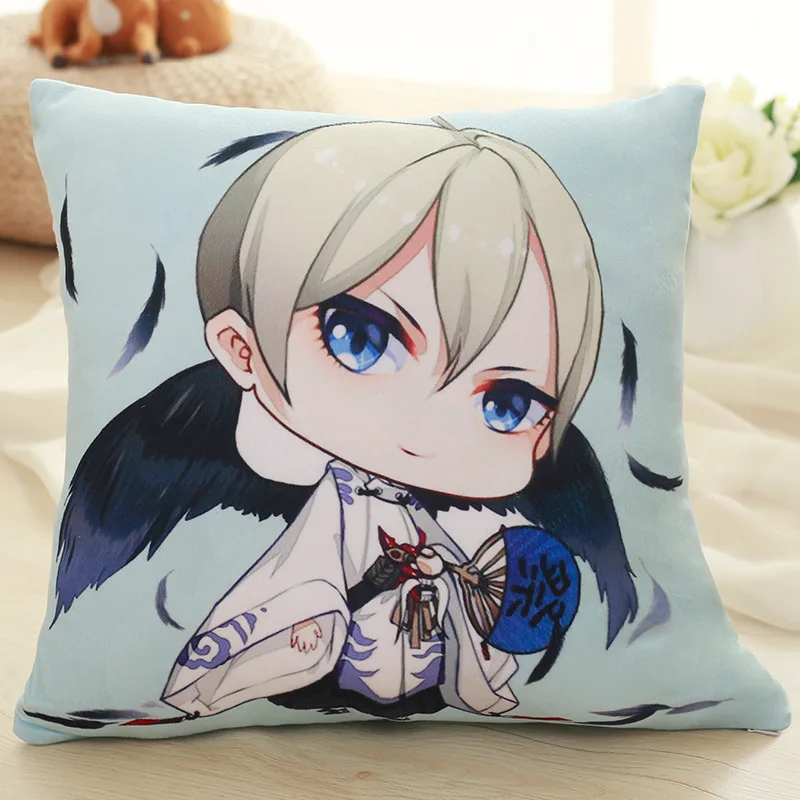 

Anime Peripheral The Yin Yang Master Plush Toys Pillow Double-Sided Printed Washable Creative Gift