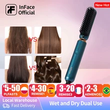 Выпрямитель для волос inFace Pro Plus, инструмент для завивки волос с нагревом, инструмент для завивки волос Выпрямитель для волос inFace Pro Plus, инструмент для завивки волос с нагревом, инструмент для завивки волос