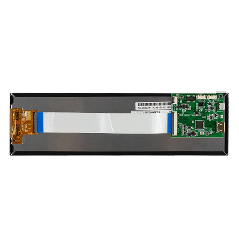 Original Hannstar Hsd088ipw1-a00 Ips 1920*480 8.8 Polegada Display Lcd de Toque com Placa para Exibição Automotiva - Imagem 5