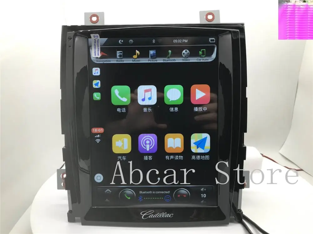 Автомобильный dvd-плеер Tesla style 10 4 дюйма Android 9 0 GPS-навигация для Cadillac escalade стерео