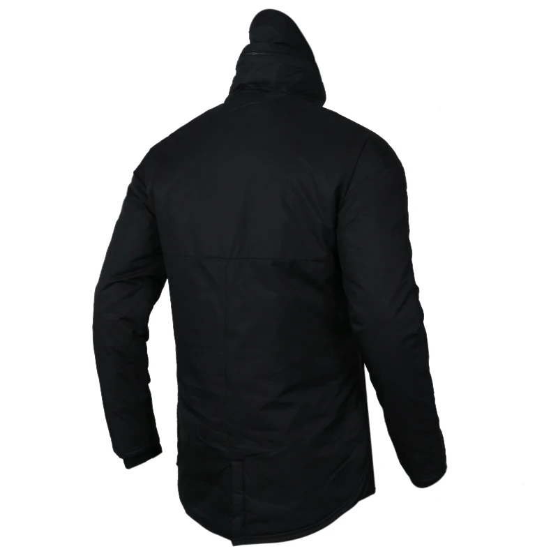 Adidas JKT18 STD парка черный пуховик Мужские кроссовки Jas спортивные Kleding ветрозащитные толстовки BQ6594