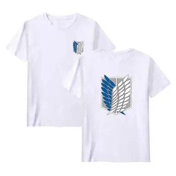 

Attack on Titan t shirt anime plus size tops tees summer tops mens short sleeve tshirt cartoon streetwear t-shirt boys clothes