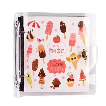 

Light and Shadow Series Loose-leaf PP photo Album Ticket Storage Postcard 3Inch 5Inch Memory for Fujifilm Instax Mini Film