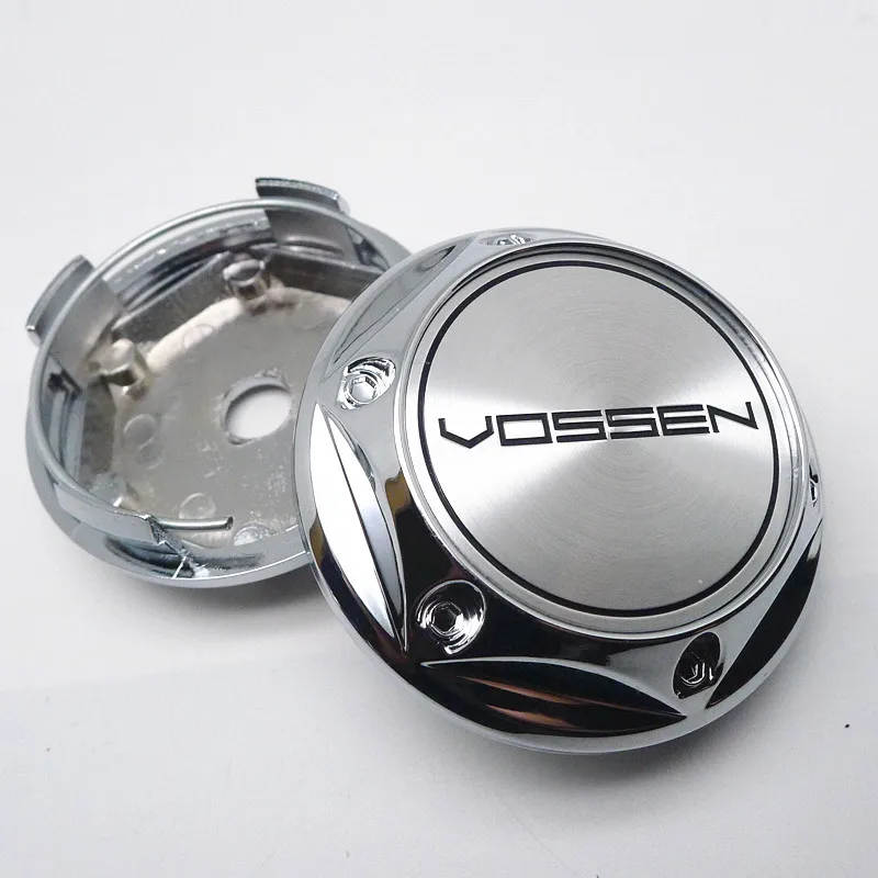 Car Wheel Hub Covers 4pcs 68mm 62mm For Vossen Wheel Hub Center Cap Car Rims Replace Dust-proof