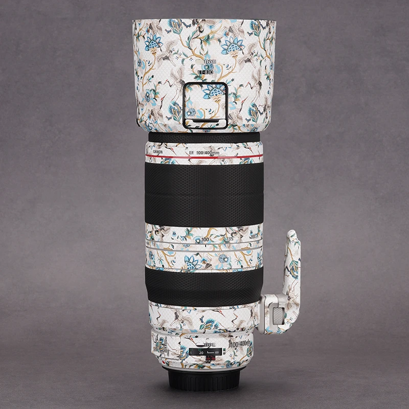Adesivo Per Lenti Per Canon Ef100-400 Ii Pelle Protettiva Per Canon Ef 100-400Mm F/4.5-5.6L Is Ii Usm Pellicola Protettiva Per Decalcomanie Per Lenti
