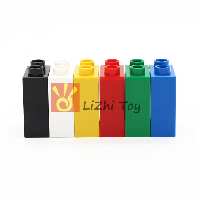 Большой конструктор MOC 4066 Duplo 1x2x2 без нижней трубки кирпичи сборные аксессуары