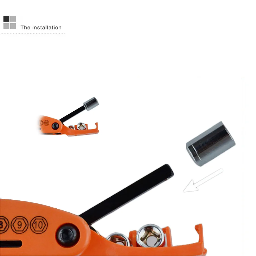 

ZTTO 16 in 1 Bicycle Tools Sets Mountain Bike Bicycle Multi Repair Tool Kit Hex Spoke Wrench Mountain Cycle Screwdriver Tool