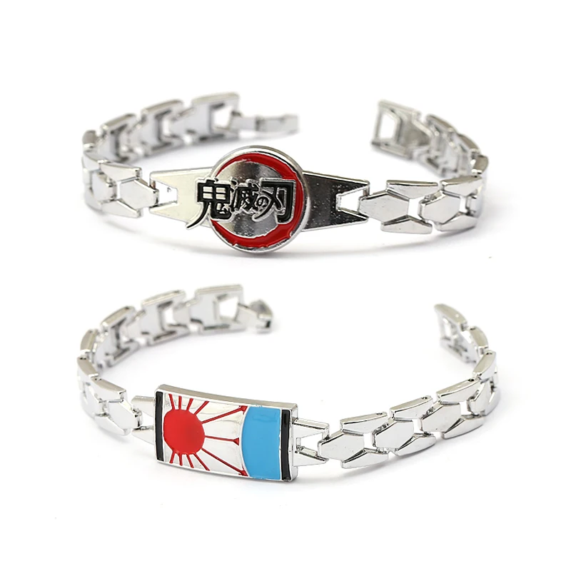 Anime Demon Slayer Inspired stretch bracelets