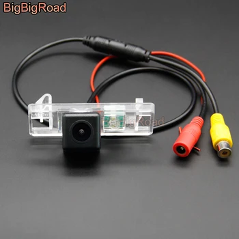

BigBigRoad Vehicle Wireless Rear View Camera HD Color Image For Peugeot 807 Eurovans / 406 407 2D coupe / 4D Sedan / 607 / 806