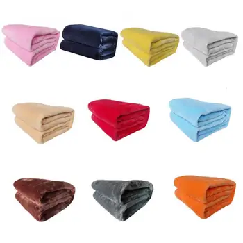 

Soft Warm Coral Fleece Blanket Winter Sheet Bedspread 70*50cm Throw Light Sofa Mechanical Flannel Size Wash Blankets Plaid A8J0
