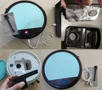 

New Arrival Smart Robot Vacuum Cleaner For Home Appliances Mopping Machine Mopping Cloth Strong Suction Random Type