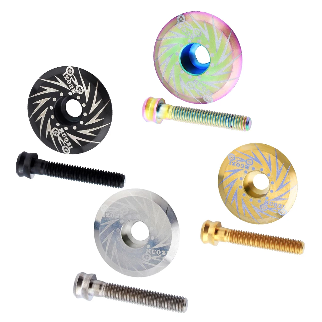 Bike  Headset Top Cap Stem Cover Bolt For MTB Road Mountain Cycles