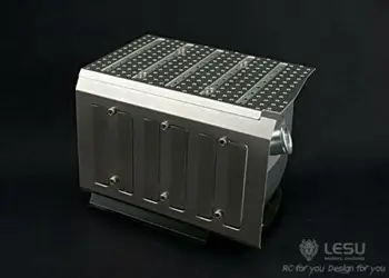 

LESU Metal Exhaust Box Tank for 1/14 TMY Bz 1851 3363 RC Model Tractor Truck Dumper TH02320-SMT3