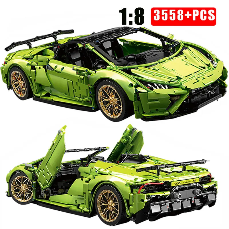 3558 шт. Детский конструктор Moc T5003 в масштабе 1:8 | Игрушки и хобби