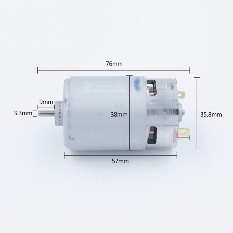 Для Mabuchi RS 550VC мотор с высоким крутящим моментом RS-550VD-7527 общего RS-550VC-8518