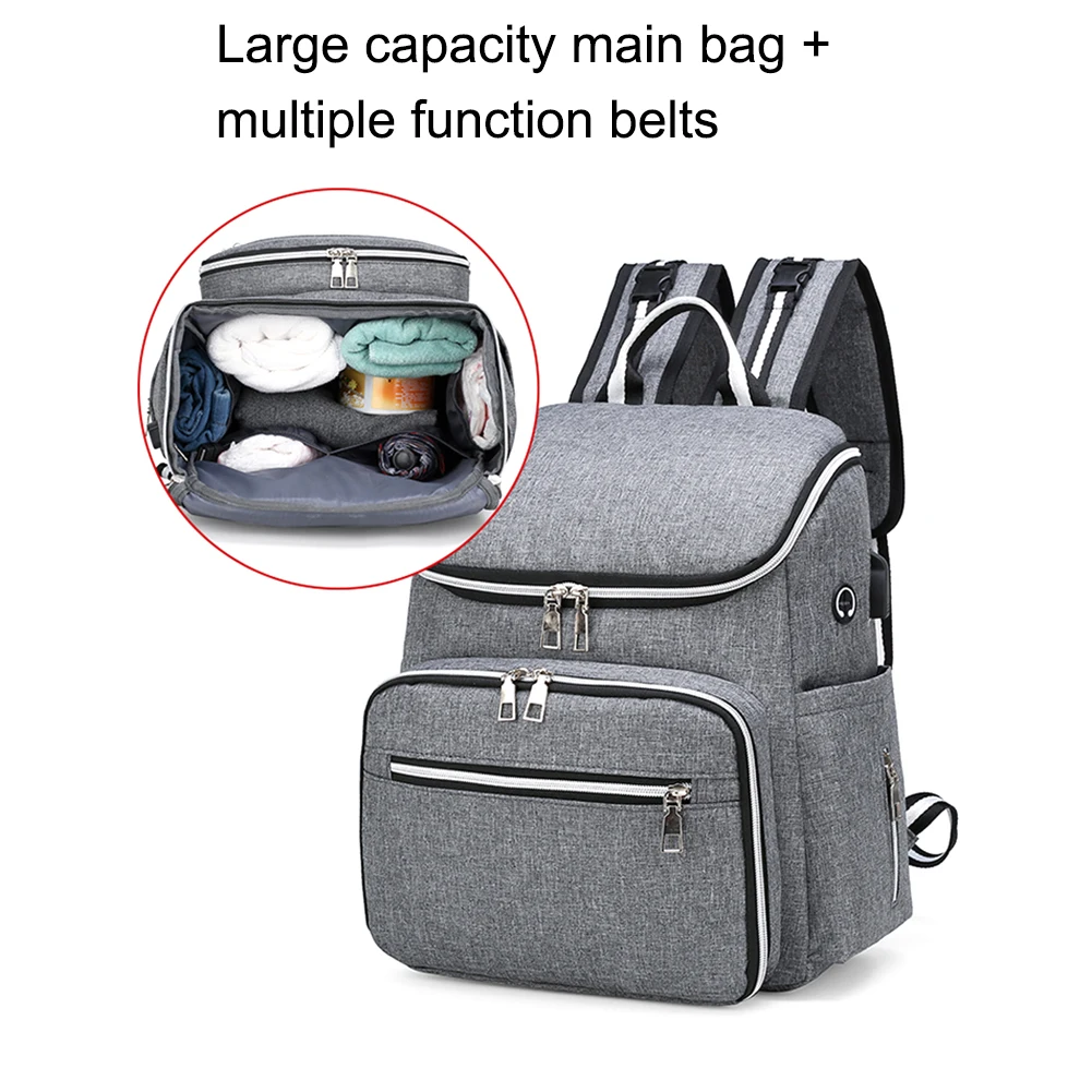 Модная Большая вместительная сумка для подгузников для мам, сумка для подгузников для мам, дорожный рюкзак для кормления, сумка для ухода за ребенком, женская модная сумка J75