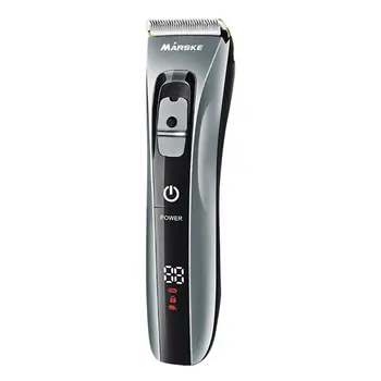 

Professional Hair Trimmer USB Rechargeable Electric Hair Clipper Men's Cordless Haircut Adjustable With Guide CombCleaning Brush