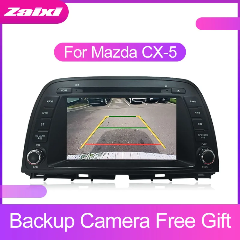 Sale ZaiXi 2 DIN Car Multimedia Player For Mazda CX-5 2012~2017 Android Touchscreen Bluetooth GPS WiFi Navigator FM Radio Player 5