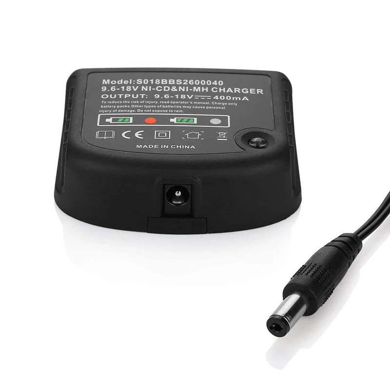 ELEG-9.6V-18V зарядное устройство для Black and Decker, Black& Decker зарядное устройство Ni-Cd Ni-MH A18 Hpb18 A14 Hpb14 A12 Hpb12, штепсельная вилка США