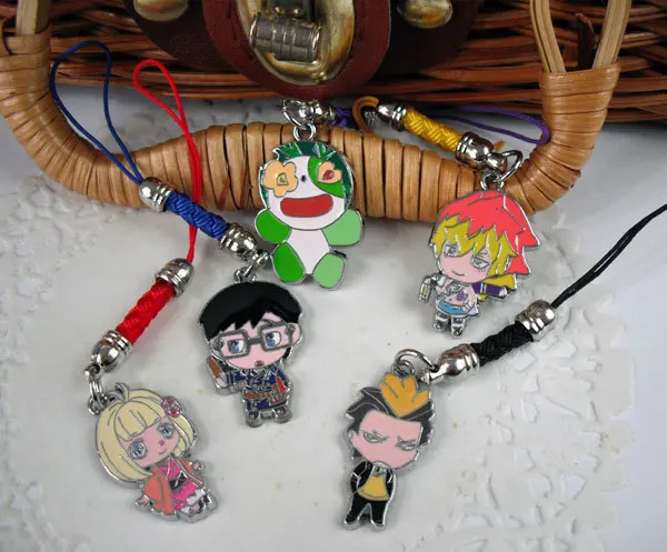 Halder натуральный продукт зеленого цвета для косплея «Blue Exorcist», «брелок мобильный телефон веревка 5 в стиле чакры(маленький черный) кулон аниме-атрибутика Горячая Se