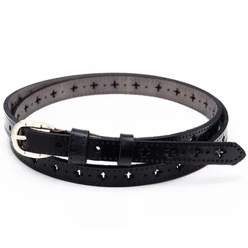 

Women Belt Hollow Thin Waist Brand Vintage Belt Retro Design Pierced Girls Belt Cinturon Mujer Luxury Quality Designer Belt New