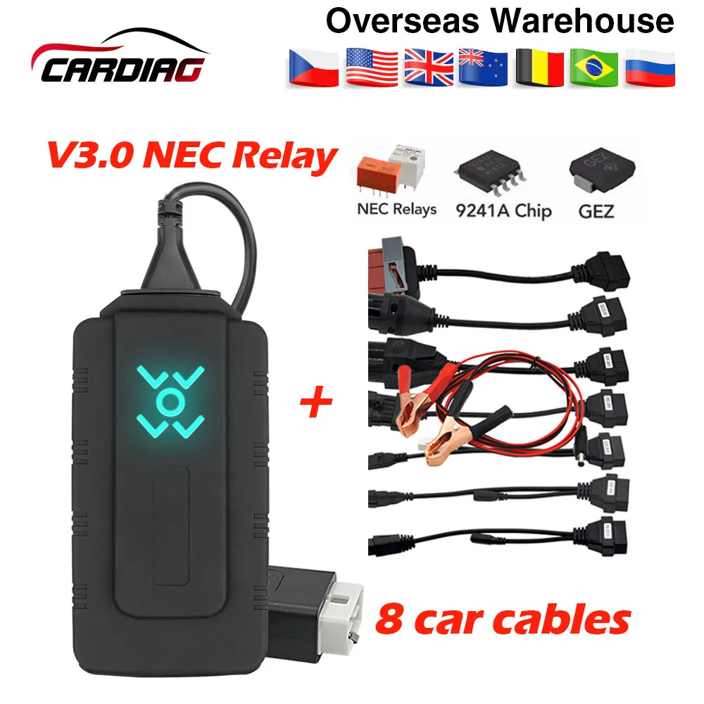 Диагностический инструмент CDP TCS Pro 2015 R3 keygen 2016.R1 свободный активный для