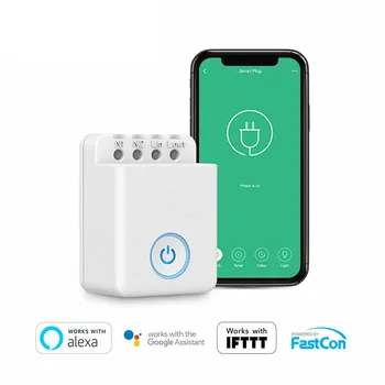 

Smart Switch Controller WiFi Control Box Power Display DIY Timer APP WiFi Control Box Automation Modules for Alexa/Google Home