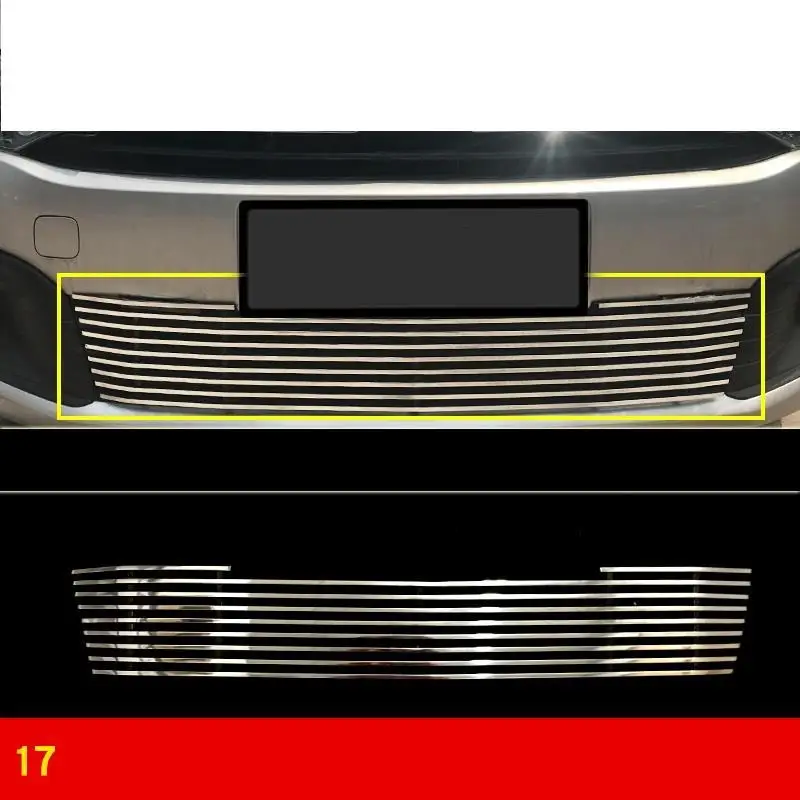 Decorative Styling Modification Automovil Mouldings Upgraded Auto Car Acessories Racing Grills 17 1