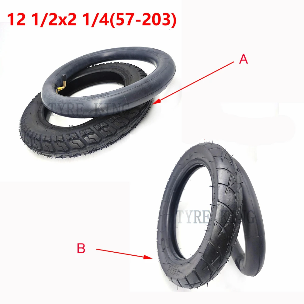 12.5X2.125 Inch Band 12 1/2X2 1/4 ( 57-203) binnenband Buitenband Voor Gas  \u0026 Electric Scooters E-Bike Kinderwagen - AliExpress Automobiles \u0026  Motorcycles