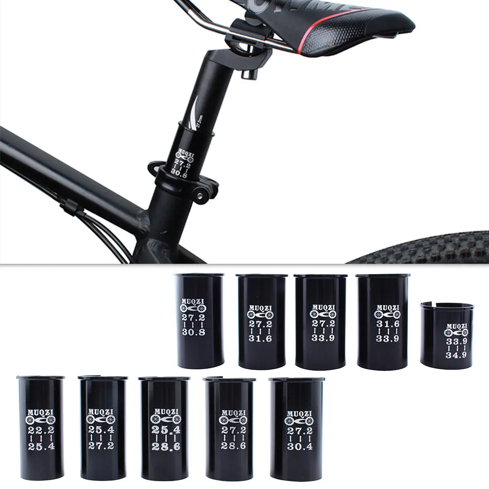 Aluminium Alloy Bicycle Bike Saddle Seatpost Shim 27.2 turn 30.4 turn 31.6 Adjus